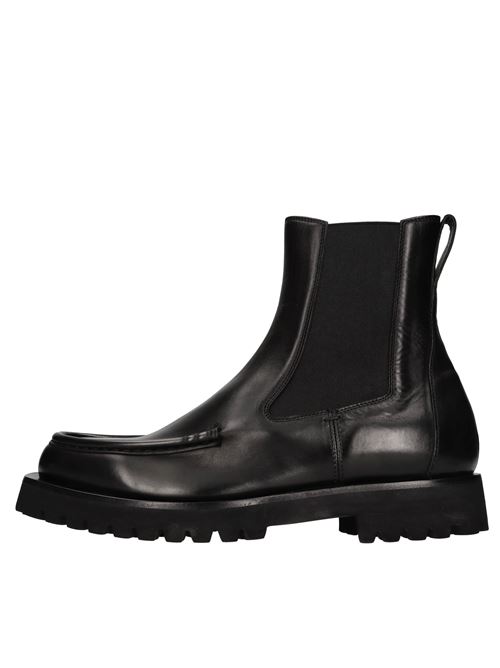 Leather and suede ankle boots OFFICINE CREATIVE | CONCEPTUAL/004 BUTTERONERO